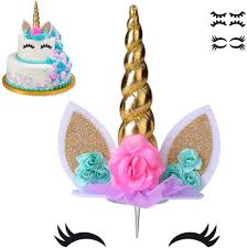 Jun 10, 2021 · with this list, you can learn how to make a roblox cake with recipes, instructional tutorials, printable toppers, and more. Amazon Com Coonoe Unicorn Cake Topper Handmade Party Cake Decoration Supplies With Eyelashes And Stack Reuasble Gold Horn For Birthday Party Baby Shower Wedding Toys Games