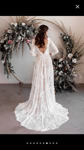 Maybe you would like to learn more about one of these? Zubehor Die Vorderseite Ist Hochgeschlossen Und Wird Lange Armel Haben Mein Haar Ist Mit Braut Bohmische Hochzeitskleider Kleider Hochzeit