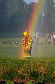 Wow Look What S At The End Of The Rainbow A First Responder Awesome Firefighter Firefighter Pictures Wildland Firefighter