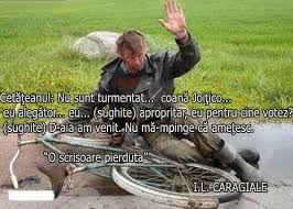 … este replica cetățeanului turmentat, genial creionat de inegalabilul i.l. Asta E PÄƒrere Mea