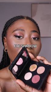 Im always nervous to make eye shadow videos because im not so good at it.  This look came out pretty. @Pat McGrath Labs Venus in Fleurs Luxe Quad:  Voyeristic Vixen #eyeshadow #blackgirlmakeup ...