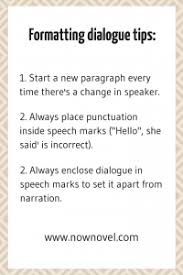 How To Write Dialogue In A Story 7 Steps For Great Exchanges Writing Dialogue Speech Marks Writing