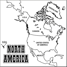 193 united nations member states map quiz game. Clip Art North America Map B W Labeled I Abcteach Com Abcteach