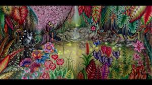 Book, downloads, how to draw inky wonderlands, tutorial. Johanna Basford From Secret Garden Through Ivy The Inky Butterfly 100 Colorings Exhibition Youtube