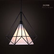 Modern Art Deco Black White Birdcage Pendant Lights Iron Minimalist Retro Light Loft Pyramid Lamp Led Bedroom Kitchen Bar Cafe Led Rigid Bar Led Bar Shelvesled Rigid Light Bar Aliexpress