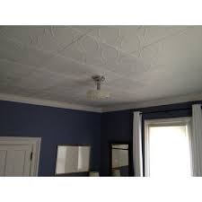 View the video below to learn how to cover up popcorn ceiling surfaces. A La Maison Ceilings Circles And Stars 1 64 Ft X 1 64 Ft Glue Up Polystyrene Ceiling Tile In White In 2021 Styrofoam Ceiling Tiles Decorative Ceiling Tile Ceiling Tiles