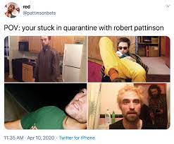 Тегироберт паттинсон, robert pattinson, роберт паттинсон в спортивном костюме, pattinson, роберт паттинсон мем, паттинсон мем, мем с фото актера роберта патт. Pov Your Stuck In Quarantine With Robert Pattinson Tracksuit Robert Pattinson Standing In The Kitchen Know Your Meme