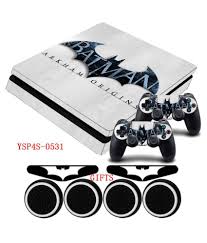 Ps4 500gb playstation 4 console batman arkham knight bundle very. Batman Arkham Knight Ps4 Slim Vinyl Skin Anti Slip Protective Decal Sticker Led Skin For Sony Playstation 4 Slim Console Free Cover Caps Buy Batman Arkham Knight Ps4 Slim Vinyl Skin Anti Slip