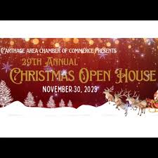 29th Annual Christmas Open House is just 2 weeks away! Come shop, enjoy the  parade, carriage rides, trains & treats, and visit Santa
