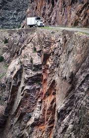 Farther on, the million dollar highway passes red mountain, a collapsed volcano cone whose lava flow was found to include gold in 1860. Highway To Hell The Durango Herald