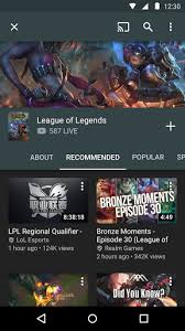 You can also view let's plays, speedruns, reviews, trailers and more from your favorite publishers and gamers. Download Youtube Gaming For Android 5 1 1