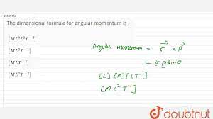 Writing this in dimensional form . The Dimensional Formula For Impulse Is The Same As Dimensional Fo