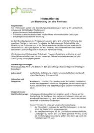 Bitte haben sie verständnis dafür, dass wir aus kostengründen nur bewerbungsunterlagen zurückschicken, denen ein ausreichend. Informationen Zur Bewerbung Um Eine Professur Pa Dagogische