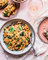Creamy White Beans With Kale And Wild Rice Rainbow Plant Life Recipe White Beans Recipes Meals