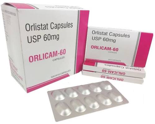 Orlistat 60 Mg Capsule at ₹ 320/stripe | Orlistat Caps in Bhiwani | ID: 2854091532197