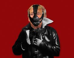 The handsome guy tom hardy has worn the stylish vest in his famous m.ovie the dark knight rises and play bane character. The Definitive Explanation Of Why Donald Trump Is Bane From The Dark Knight Rises The Bulwark