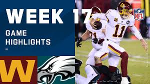 In the national football league (nfl), each team has 53 players on its roster. Washington Football Team Vs Eagles Week 17 Highlights Nfl 2020 Youtube