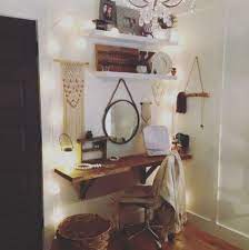 Makeup Vanity Diy Lighting Bedrooms 51 Ideas Bedroom Lighting Diy Boho Bedroom Diy Bedroom Diy