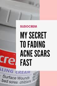 These resurfacing pads, which contain 5 percent glycolic acid and 2 percent salicylic, not only help fade existing acne scars but also prevent future blemishes from popping up and ruining your day. Sudocrem My Secret To Getting Rid Of Acne Scars Fast
