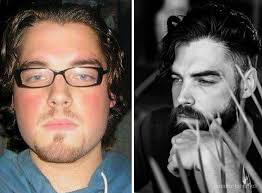 Puberty hit you like a truck”: these 50 pics of men before and after beards  may show just what you've been missing in your life (link in the comments)