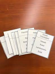 Classroom speaking activities for any language class Finally In First Make Your Own Taboo Game