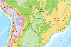 Check spelling or type a new query. Physical Map Of South America Small Wall Map 10 99 Cosmographics Ltd