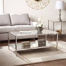 Ember | ember is a design led temperature control brand and maker of the world's first ember's coffee 101. Buy Parell Glam Metal And Glass Coffee Table Metallic Silver By Ember Interiors Online In India 54149982