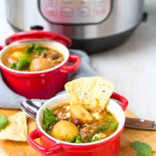 I am making taco soup tonight! Instant Pot Taco Soup With Potatoes Cookin Canuck