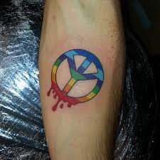 A great design that is spiritual in nature with the doves off to the side. 55 Best Peace Sign Tattoo Designs Anti War Movement Symbol 2019