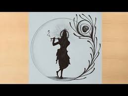 Lord Krishna Creativearts Pencil Drawing Of Lord Krishna Janmashtami Drawing Youtube How to draw krishna face. lord krishna creativearts pencil drawing of lord krishna janmashtami drawing