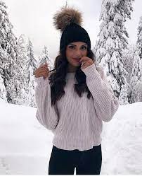 24 Best Pom Hat Womens Ideas Armaweb07 Com Winter Fashion Outfits Winter Outfits Snow Photoshoot