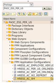 Ess Anatomy Of The 2020 W 4 Webdynpro Application And Customization Application Library Programs Class Library
