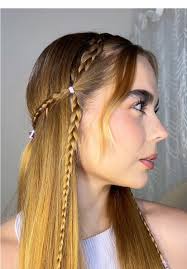 Peinado fácil y rápido para cabello largo