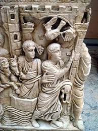 El arte paleocristiano es eminentemente simbólico. Temas Biblicos Del Arte Paleocristiano Wikipedia La Enciclopedia Libre
