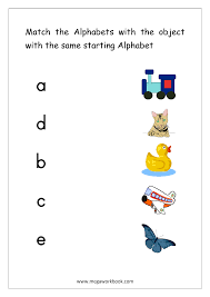 Fun learning online worksheets for kids, online english printable worksheets. Free English Worksheets Alphabet Matching Megaworkbook