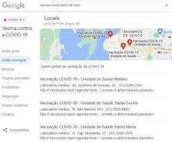 Vacina da covid perto de mim: Coronavirus Google Mostra Onde Tomar Vacina Da Covid 19