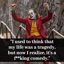 We've just been treated to this entire origin story of joker. 7 Memorable Joker Quotes From Joaquin Phoenix S Joker That Will Stick With Us Forever