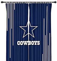 Amazon Com Lemoistars Nfl Team Blackout Curtain Panels For Living Room Bedroom Basement Window Drapes 2 Panel S Table Cover Diy Party Table Cloth Table Cloth