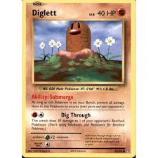 This is pokemon diglett diglett is number #50. Pokemon Evolutions Diglett 55 Walmart Com Walmart Com