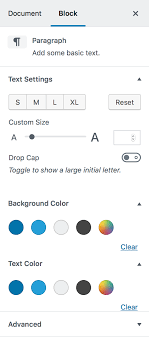 There's still another aspect to take. Consider Adding Color And Text Size Customizations To All Text Based Blocks Issue 8171 Wordpress Gutenberg Github