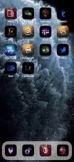 Great Nigh Sky App Covers Bundle For Your Phone Home Screen For Unique Aesthetic App Covers Sky App Homescreen