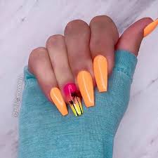 43 Of The Best Orange Nail Art Ideas And Designs Page 2 Of 4 Stayglam If you can't quite picture what coffin nails—also known.
