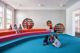 Frankston Grundschule Early Learning Center Center Early Frankston Grundschule Learn Interior Design School Classroom Architecture Kindergarten Interior