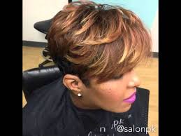 The innate length of hair for black people is often medium. Short Haircuts For Black Women Youtube