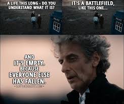 It goes ding when there's stuff. 100 Best Doctor Who Quotes Wibbly Wobbly Timey Wimey Scattered Quotes Doctor Quotes Doctor Who Twelfth Doctor