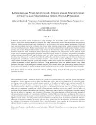 Salah satu posting suriati di facebook. Pdf Kehamilan Luar Nikah Dari Perspektif Undang Undang Jenayah Syariah Di Malaysia Dan Pengawalannya Melalui Program Pencegahan Out Of Wedlock Pregnancy From Malaysian Shariah Criminal Law Perspectives And Its Control Through Prevention Program