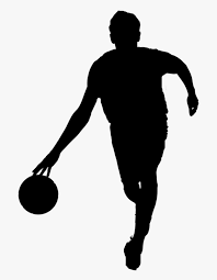 Basketball Player Shadow Png Basketball Players Volleyball Silhouette Free Basketball