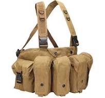 Bolsa de peito militar Molle com porta-revistas - Lupu