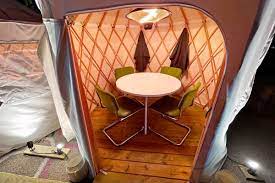 American express and resy are excited for you to join us in our spring village. Amex Yurt Villages An Incredible Dinner At Lilia In New York City
