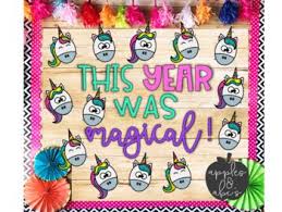 Unicorn Bulletin Board Bulletin Boards Reading Projects Creative Classroom